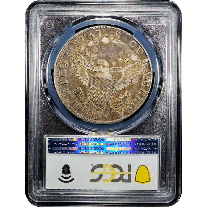 1798 Draped Bust Dollar ($1) BB-118  Reverse Slab Image