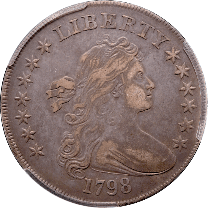 1798 Draped Bust Dollar ($1) BB-123 OBVERSE Image