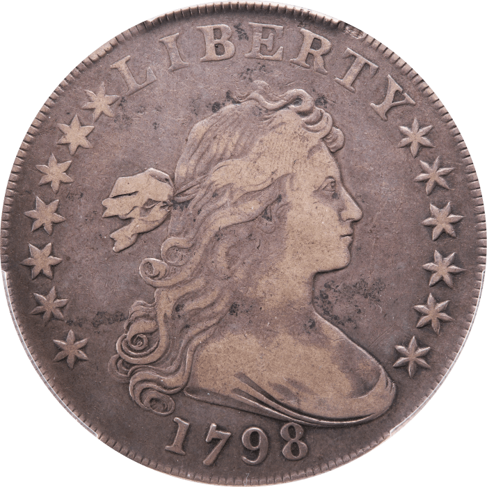 1798 Large Eagle Draped Bust Dollar ($1) Obverse Image