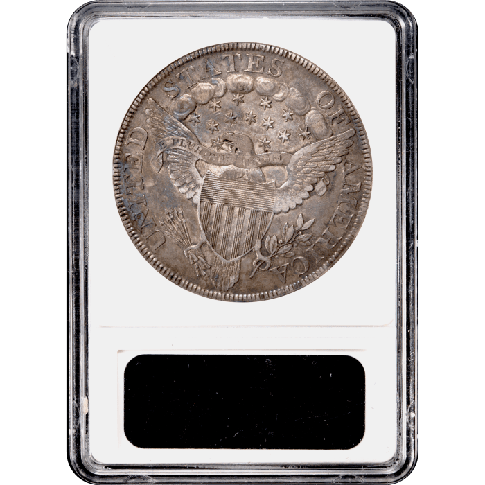 1799 Draped Bust Dollar ($1) Reverse Slab Image