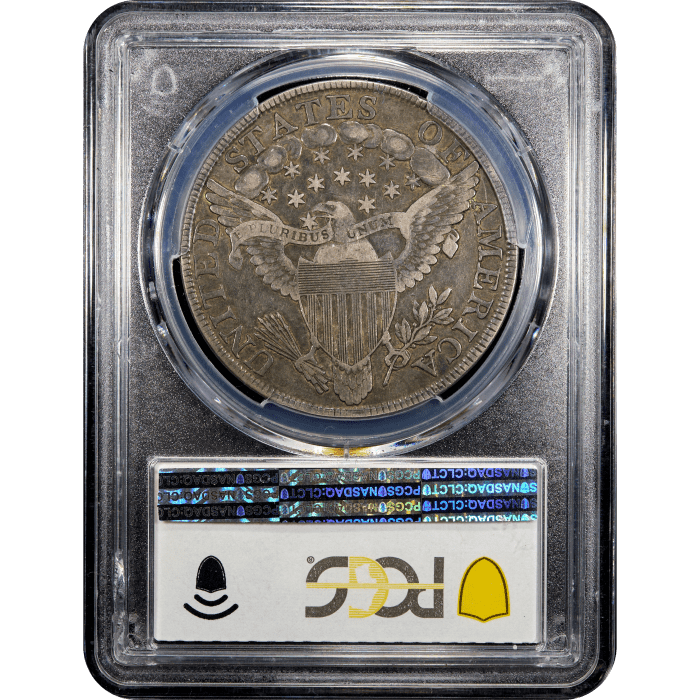 1799 Draped Bust Dollar ($1) BB-157 SLAB Image