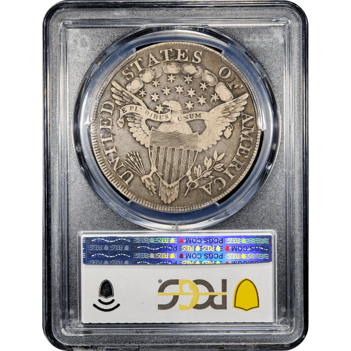 1799 Draped Bust Dollar ($1) BB-169 SLAB Image
