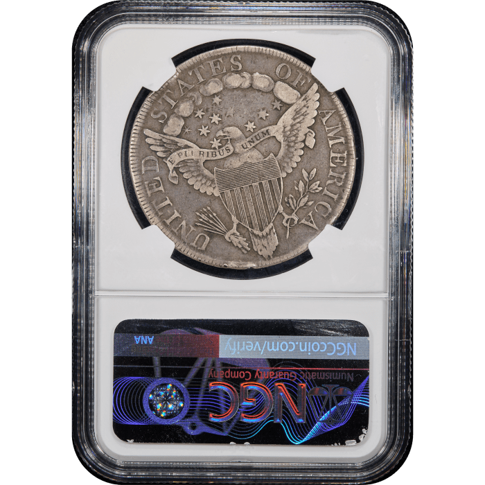 1799 Draped Bust Dollar ($1) Reverse Slab Image
