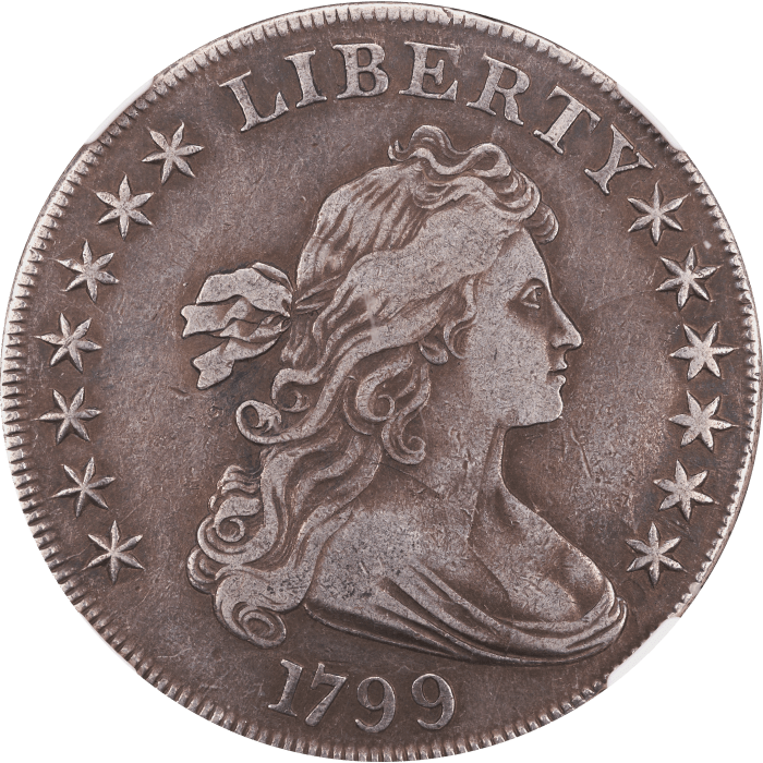 1799 Draped Bust Dollar ($1) Obverse Image