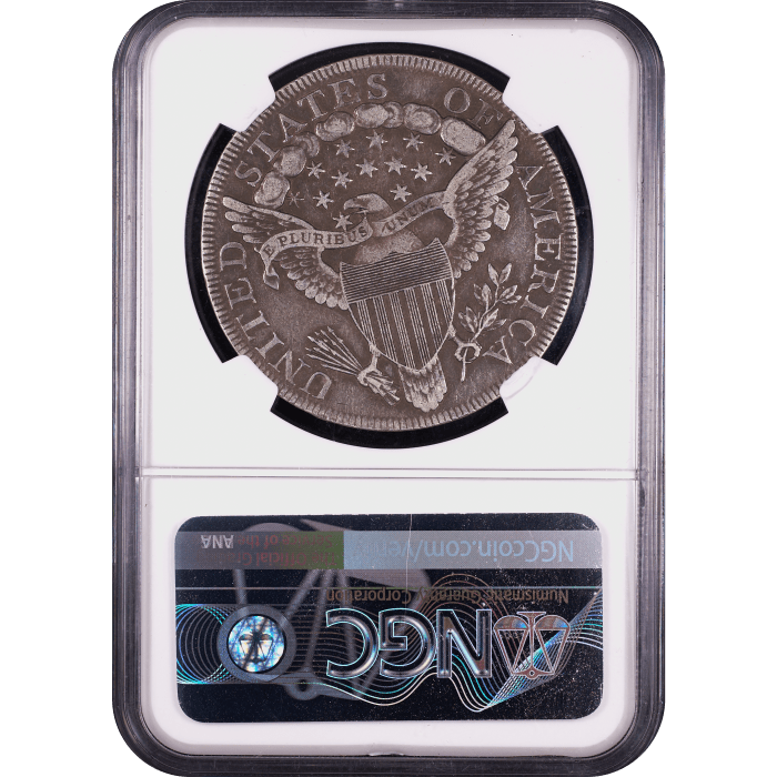 1799 Draped Bust Dollar ($1) Reverse Slab Image