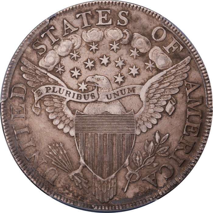 1799 Draped Bust Dollar ($1) Reverse Image