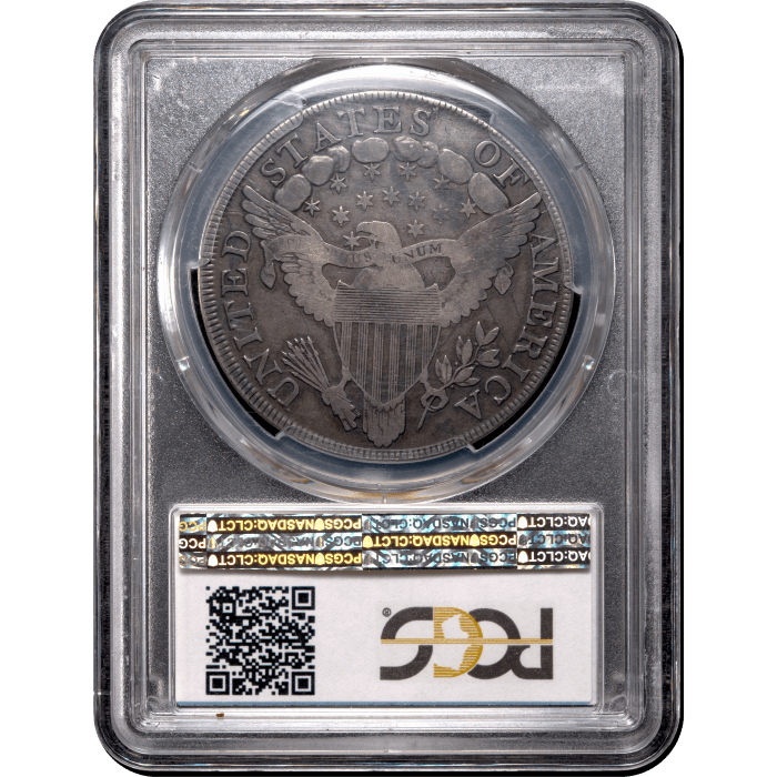 1799 Draped Bust Dollar ($1) Reverse Slab Image