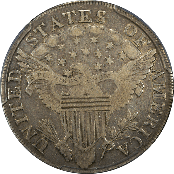 1799 Draped Bust Dollar ($1) Reverse Image