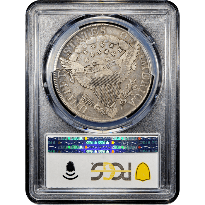 1799 Draped Bust Dollar ($1) Reverse Slab Image