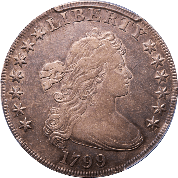 1799 Draped Bust Dollar ($1) Obverse Image