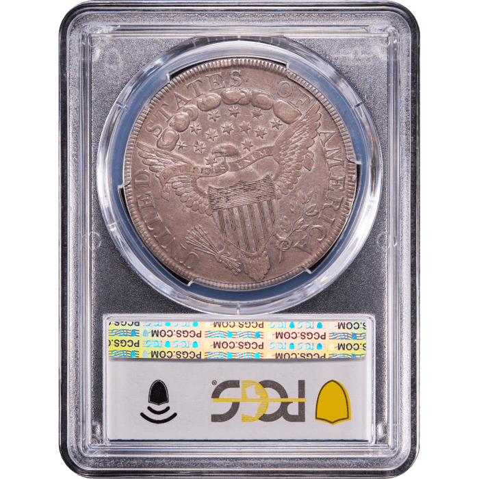 1799 Draped Bust Dollar ($1) Reverse Slab Image