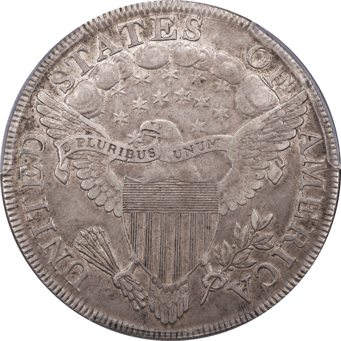 1799/8 Draped Bust Dollar ($1) Reverse Image
