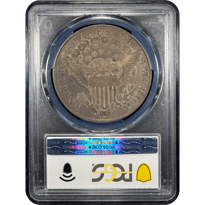 1800 Draped Bust Dollar ($1) BB-196 12 Arrows Reverse Slab Image