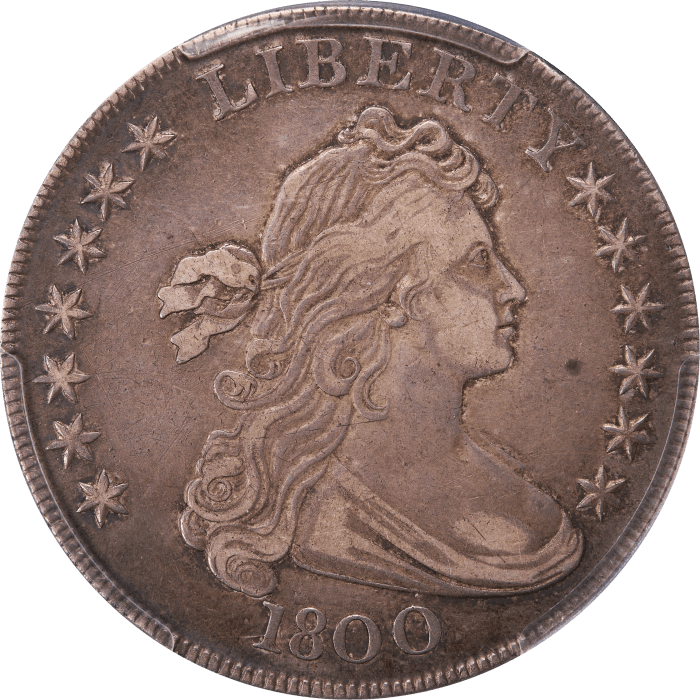 1800 Draped Bust Dollar ($1) OBVERSE Image