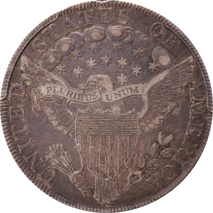 1800 Draped Bust Dollar ($1) Reverse Image
