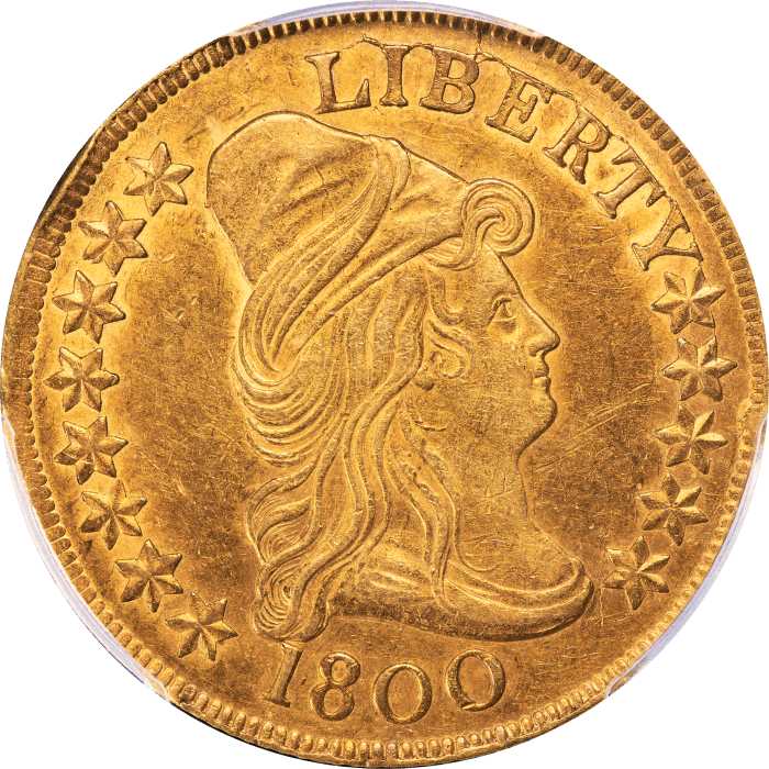 1800 Turban Head Gold Eagle ($10) Obverse Image