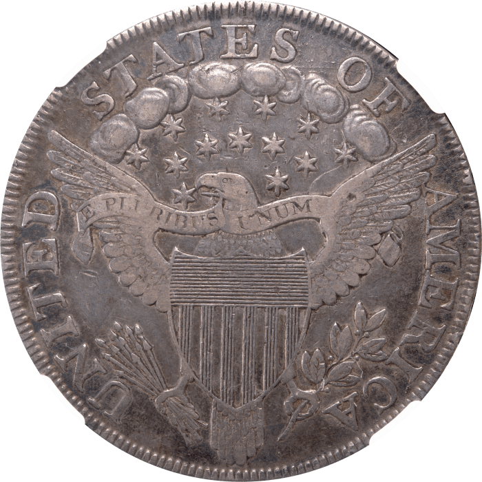 1801 Draped Bust Dollar ($1) Reverse Image