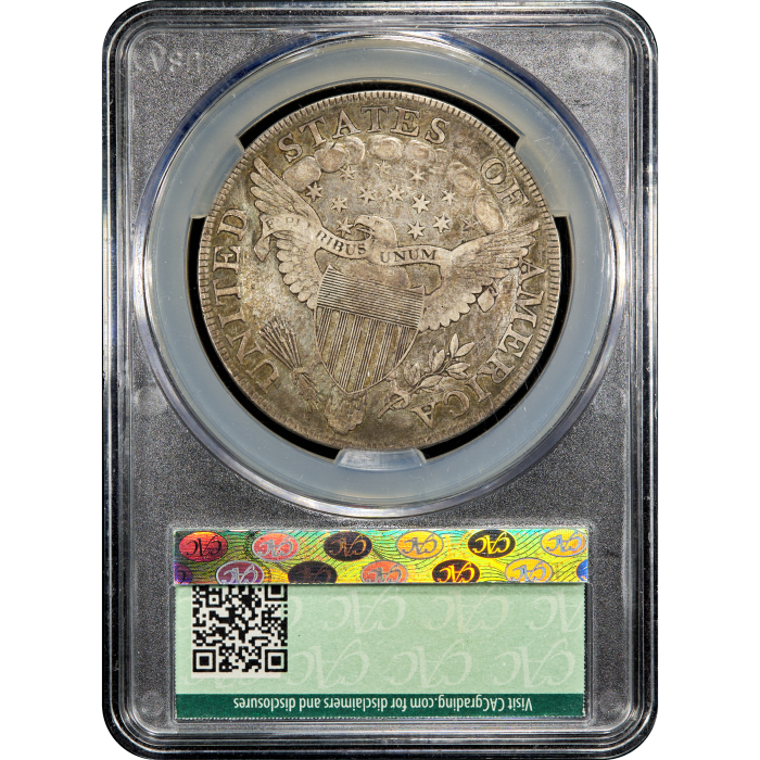 1802 Draped Bust Dollar ($1) Wide Date Reverse Slab Image