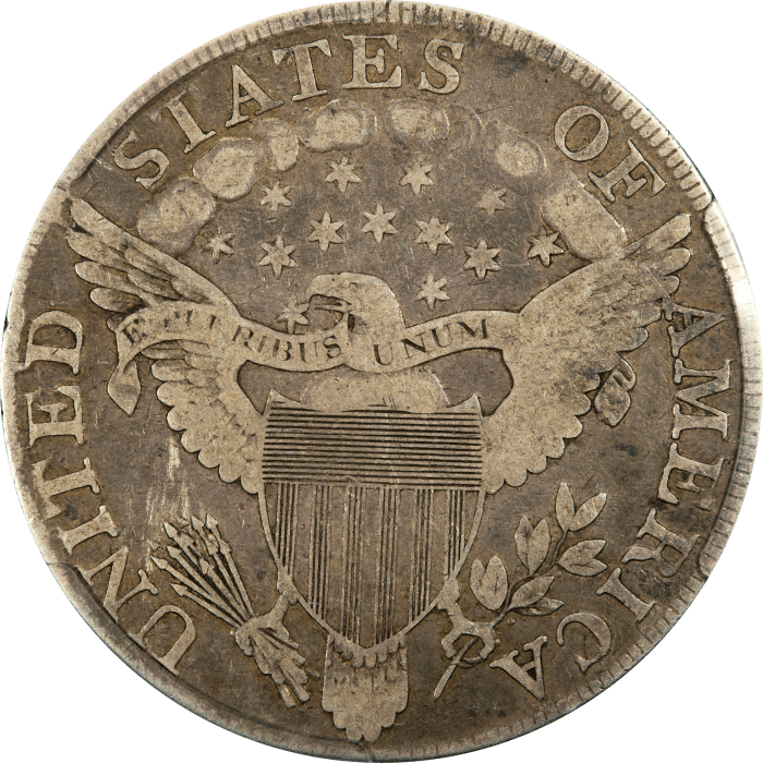 1803 Draped Bust Dollar ($1) Large 3 Reverse Image