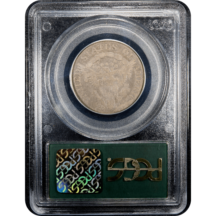 1804 Draped Bust Quarter (25c) OGH Reverse Slab Image