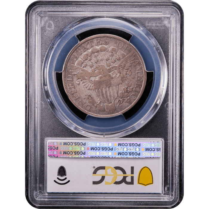 1805 Draped Bust Half Dollar (50c) Reverse Slab Image