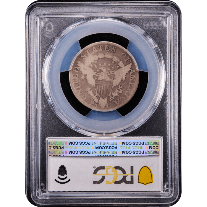 1805 Draped Bust Quarter (25c) Reverse Slab Image