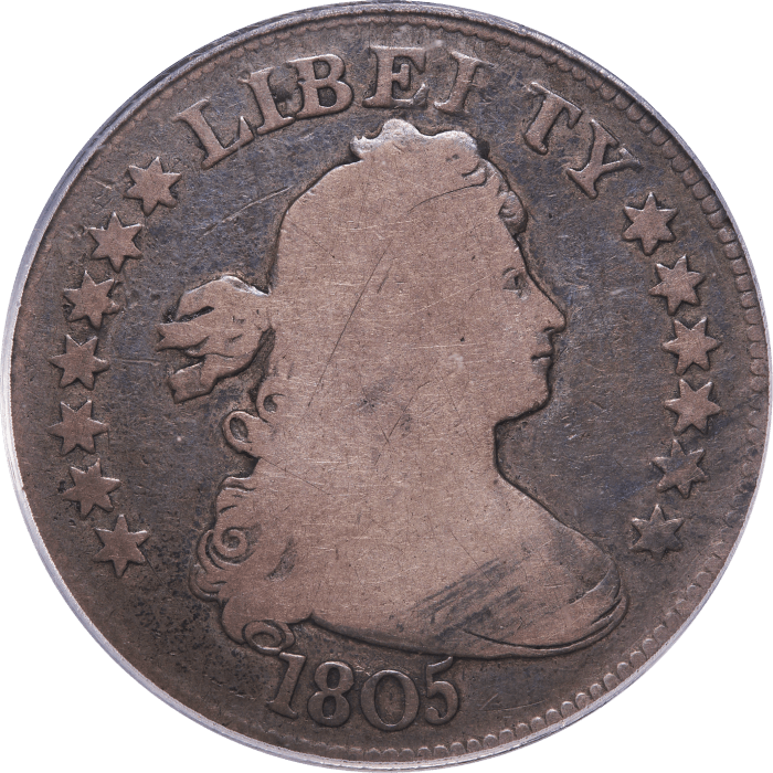 1805 Draped Bust Quarter (25c) Obverse Image
