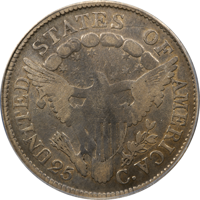 1806 Draped Bust Quarter (25c) Reverse Image