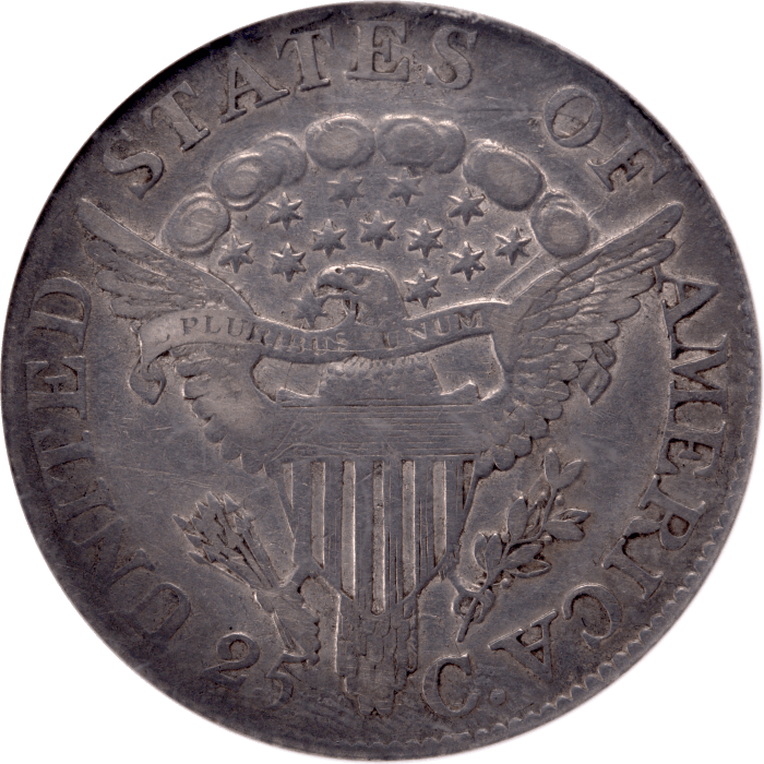 1806 Draped Bust Quarter (25c) B-9 Reverse Image
