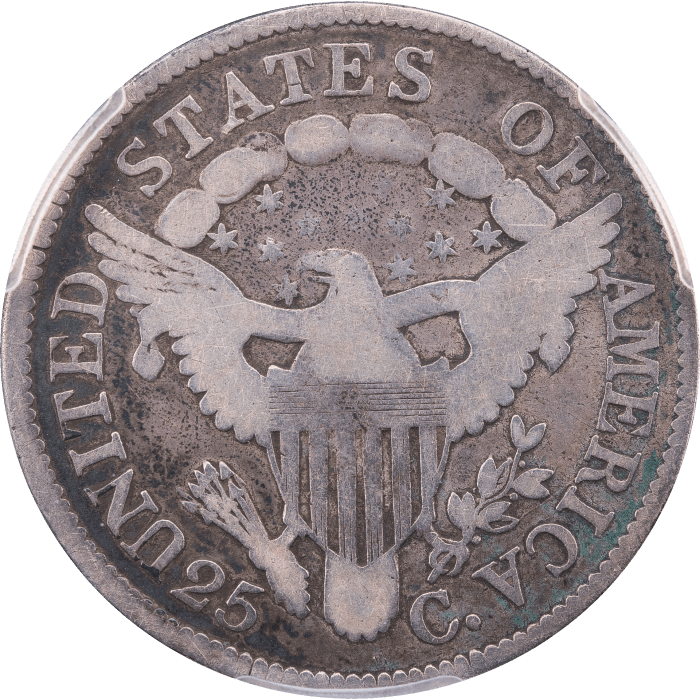 1806 Draped Bust Quarter (25c) Browning 3 Reverse Image