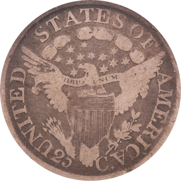 1806/5 Draped Bust Quarter (25c) REVERSE Image