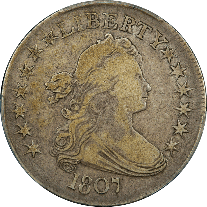 1807 Draped Bust Half Dollar (50c) OBVERSE Image