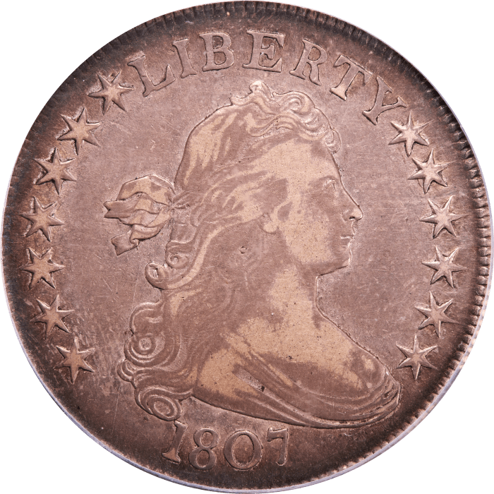 1807 Draped Bust Half Dollar (50c) Obverse Image