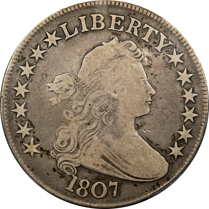 1807 Draped Bust Half Dollar (50c) OBVERSE Image