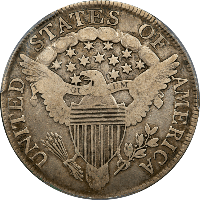 1807 Draped Bust Half Dollar (50c) REVERSE Image