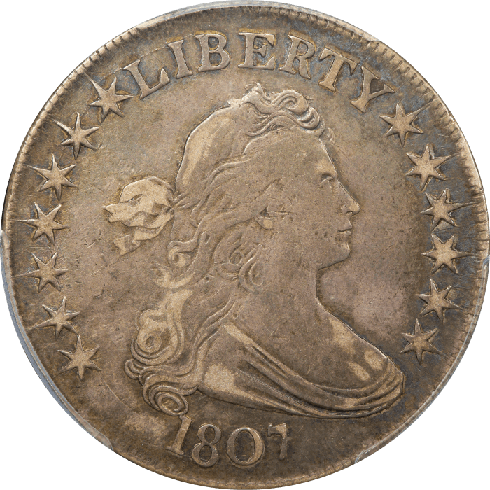 1807 Draped Bust Half Dollar (50c) Obverse Image