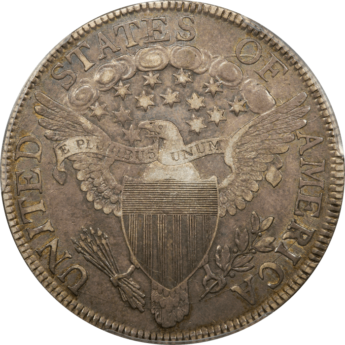 1807 Draped Bust Half Dollar (50c) Reverse Image