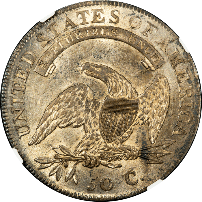 1808 Capped Bust Half Dollar (50c) Reverse Image