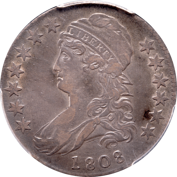 1808 Capped Bust Half Dollar (50c) Obverse Image