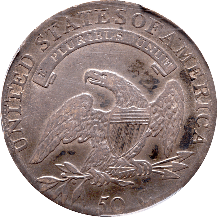 1808 Capped Bust Half Dollar (50c) Reverse Image
