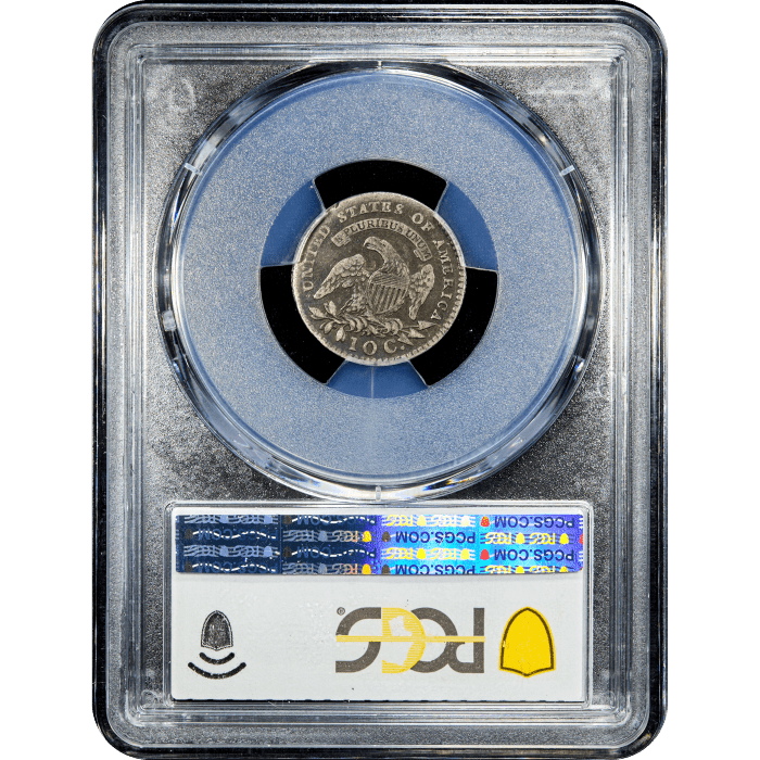 1809 Capped Bust Dime (10c) Reverse Slab Image