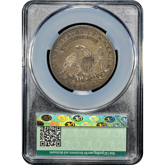 1809 Capped Bust Half Dollar (50c) O-106 SLAB Image