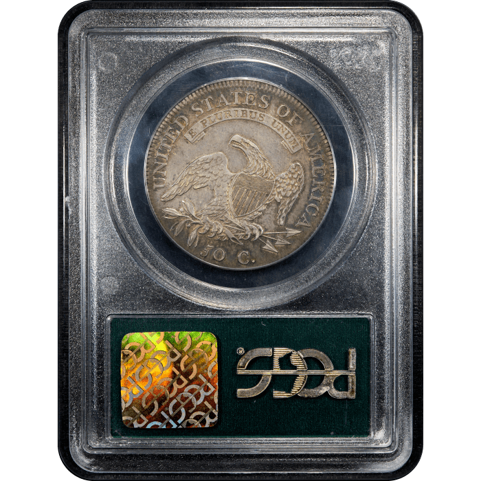 1809 Capped Bust Half Dollar (50c) OGH Reverse Slab Image