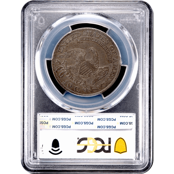 1810 Capped Bust Half Dollar (50c) O-101 Reverse Slab Image