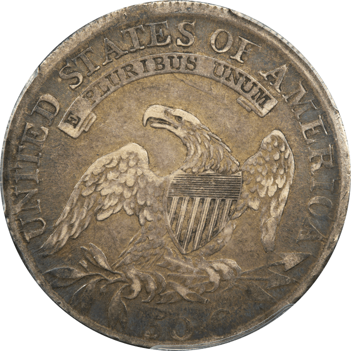 1811/10 Capped Bust Half Dollar (50c) REVERSE Image