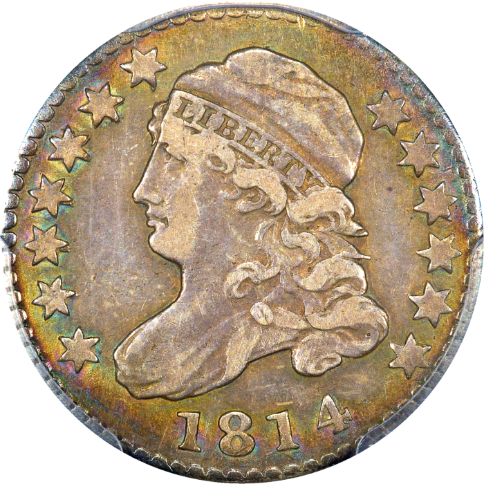 1814 Capped Bust Dime (10c) Large Date Obverse Image
