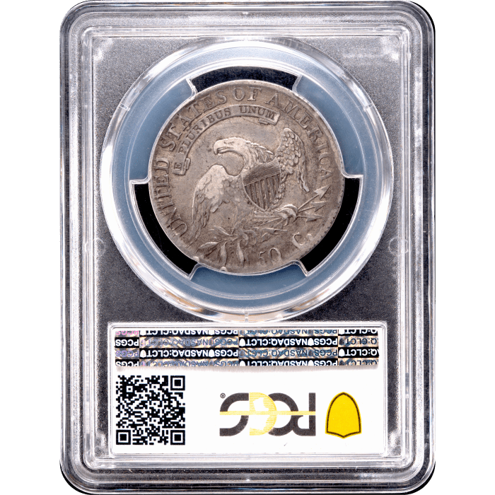 1814 Capped Bust Half Dollar (50c) E/A Reverse Slab Image