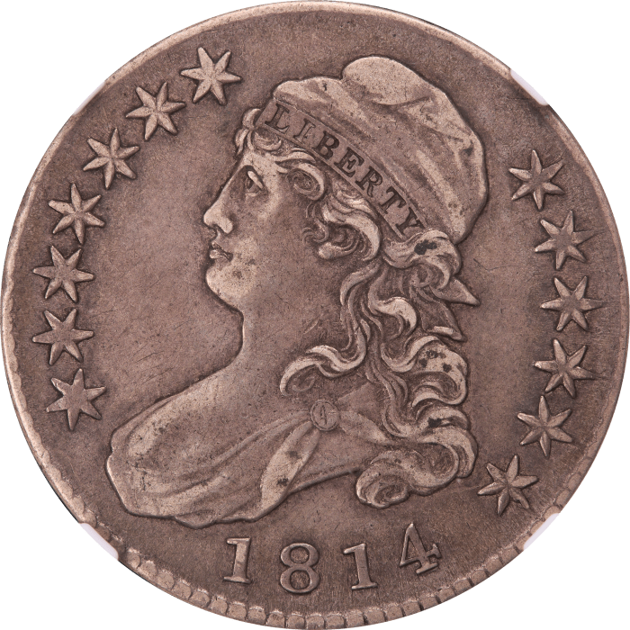 1814 Capped Bust Half Dollar (50c) Obverse Image
