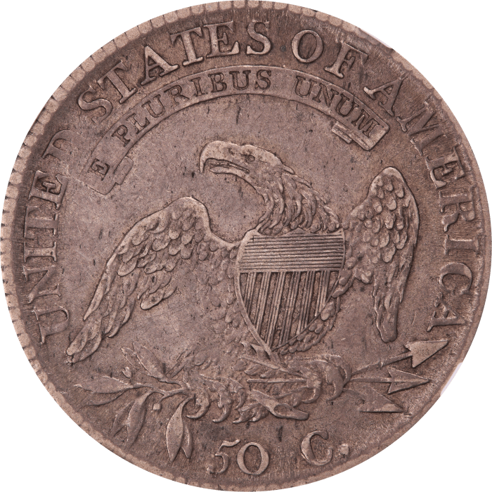 1814 Capped Bust Half Dollar (50c) Reverse Image