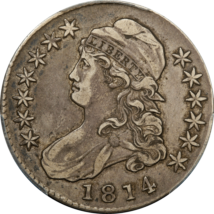 1814 Capped Bust Half Dollar (50c) O-102 OBVERSE Image